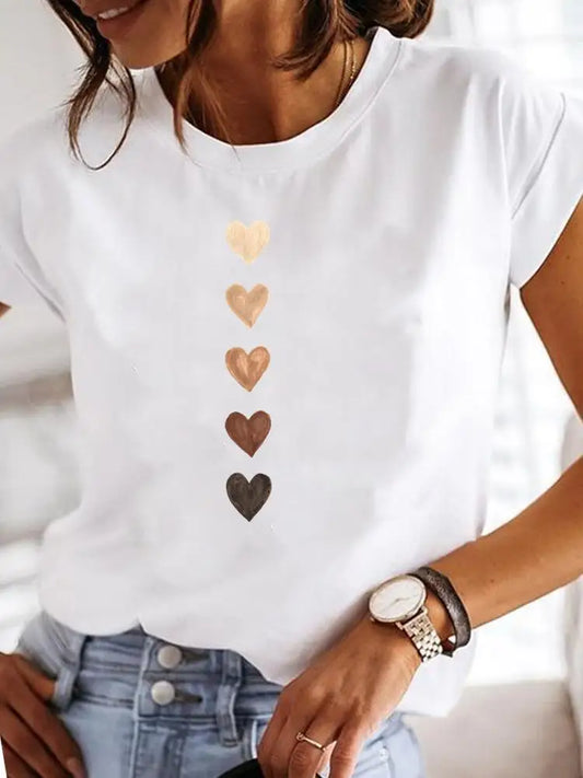 Sweet Print Summer T-shirt