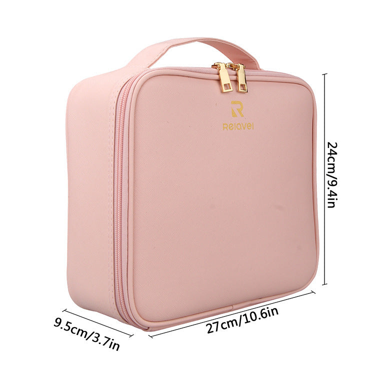 Small Double Layered Makeup Travel Bag