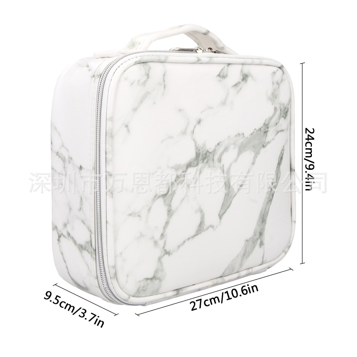 Small Double Layered Makeup Travel Bag